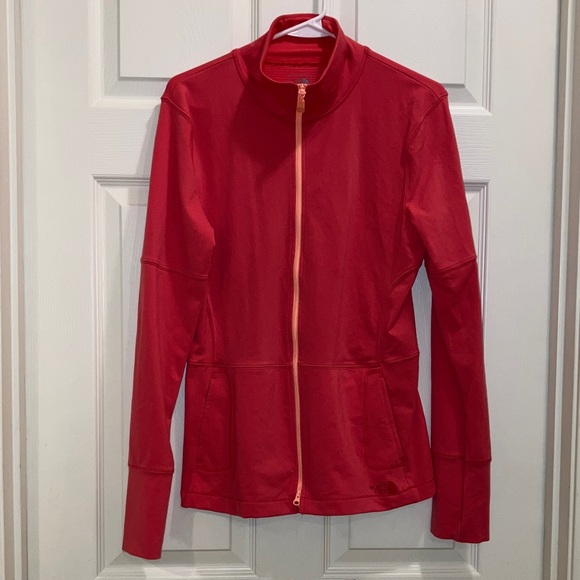 The North Face Jackets & Blazers - The North Face VaporWick Full Zip Jacket Pink Coral Size L Excellent Condition